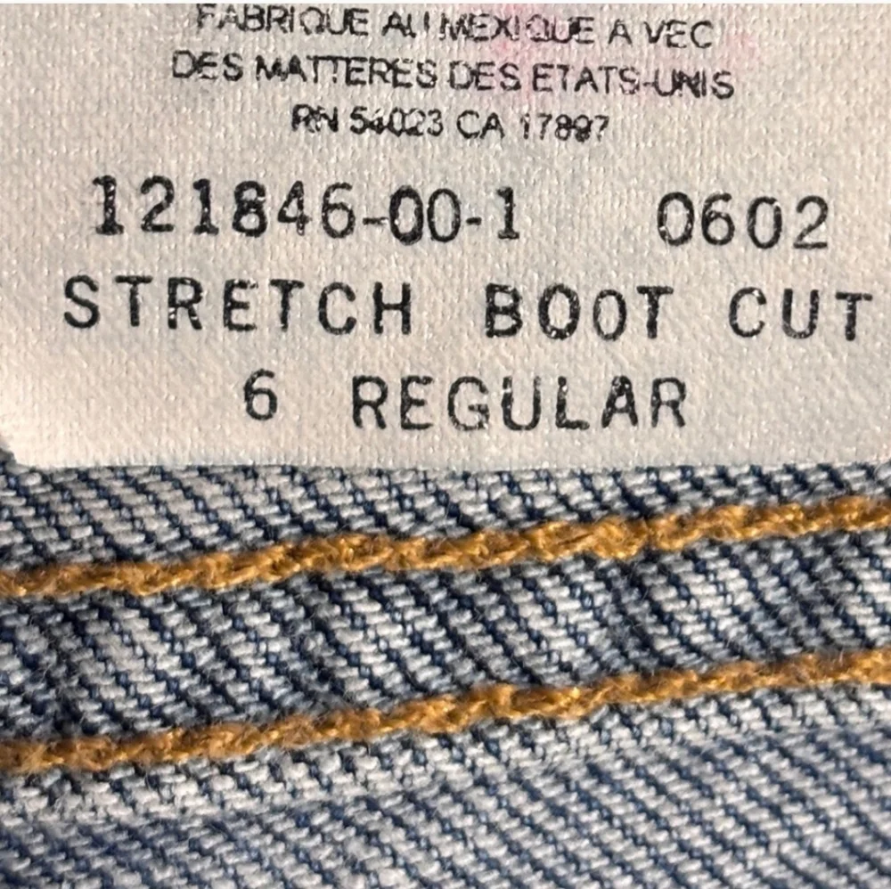GAP Mid Rise Stretch Bootcut Jeans Medium Wash 6 Regular VINTAGE